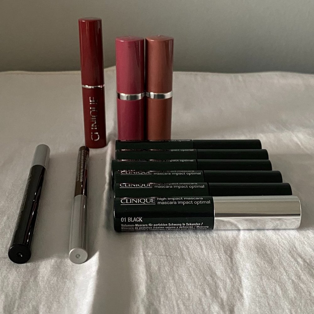 Clinique Mascara, Eye Liner & Lipstick Travel Size
